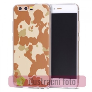 Gelové pouzdro s obrázkem na HUAWEI Mate 10 - vzor DESERT CAMO