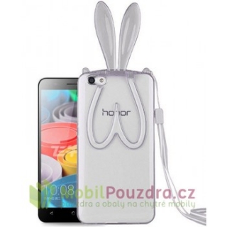 Gelové pouzdro na HONOR 4X - vzor CLEAR RABBIT