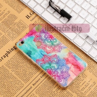 Gelové pouzdro s obrázkem na HONOR 7X - vzor COLOR MANDALA