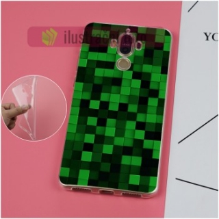 Gelové pouzdro s obrázkem na HUAWEI Mate 10 Lite - vzor GREEN CUBES