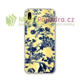 Gelové pouzdro s obrázkem na HUAWEI Nova 3i - vzor BLUE FLORA