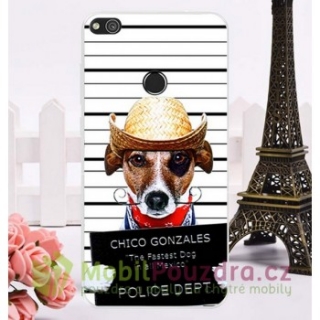 BACKCASE pouzdro na HUAWEI P9 Lite (2017) - vzor BAD DOG