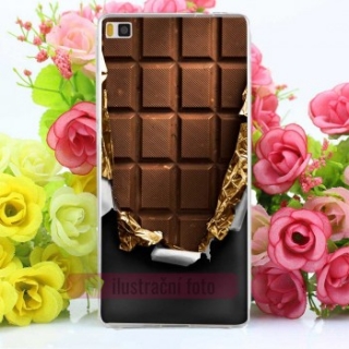 BACKCASE pouzdro na Huawei Ascend P10 Lite - vzor CHOCOFOILED