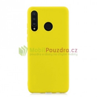 Ultratenké gelové žluté pouzdro na HUAWEI P Smart Z