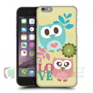 HEADCASE pouzdro na APPLE iPhone 6 Plus (5.5)- vzor LOVE OWL