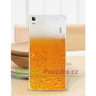 BACKCASE pouzdro na Lenovo A7000 - vzor BEER