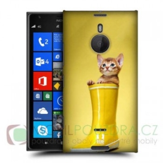 HEADCASE pouzdro na NOKIA Lumia 1520 - vzor KITTY IN A BOOT