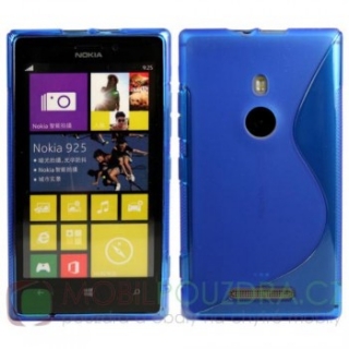 Gelové modré S-LINE pouzdro na NOKIA Lumia 925
