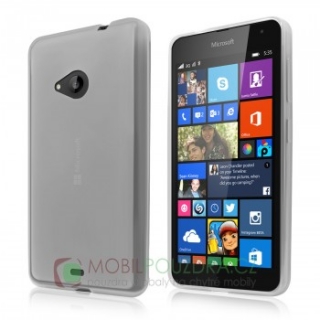 Gelové čiré pouzdro na MICROSOFT Lumia 535