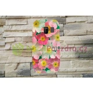 BACKCASE pouzdro s obrázkem na NOKIA Asha 302 - vzor BLOSSOMS