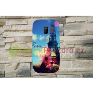 BACKCASE pouzdro s obrázkem na NOKIA Asha 302 - vzor PARIS TOWER
