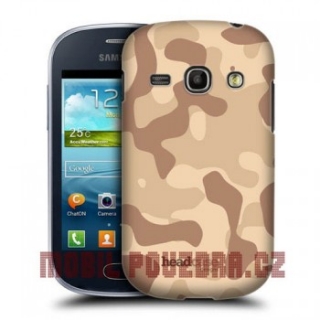 HEADCASE pouzdro na SAMSUNG S6810 Galaxy Fame - vzor TAN CAMOUFLAGE