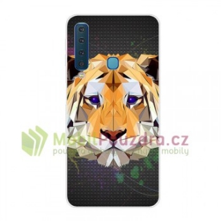 Gelové pouzdro s obrázkem na SAMSUNG A920 Galaxy A9 2018 - vzor POLYGONAL TIGER