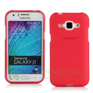 Gelové červené matné pouzdro na SAMSUNG J100 Galaxy J1