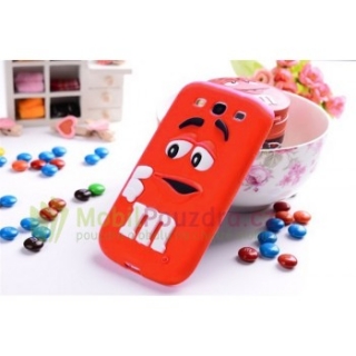 Silikonové červené pouzdro MaM na SAMSUNG J100 Galaxy J1