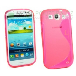 Gelové růžové S-LINE pouzdro na SAMSUNG i9300 Galaxy S3