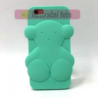 Silikonové tykrysové 3D pouzdro BEAR na SAMSUNG G935 Galaxy S7 Edge