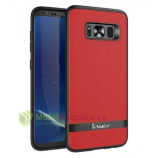 Hybridní červené iPaky pouzdro na SAMSUNG G955 Galaxy S8 Plus