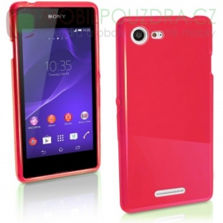 Gelové růžové pouzdro na SONY D2203 Xperia E3