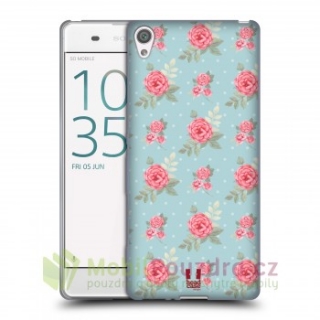HEADCASE pouzdro na SONY Xperia XA F3111 - vzor ENGLISH FLOWERS