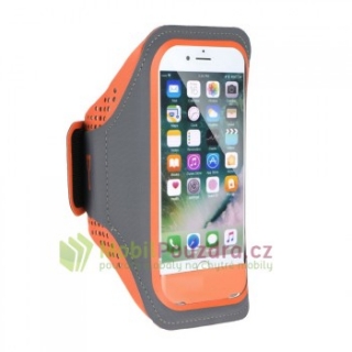 Sportovní oranžové ARMBEND REFLEX pouzdro na mobil velikost XL