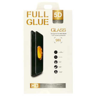 Tvrzené sklo Full Glue 5D pro Apple IPHONE 16, černé